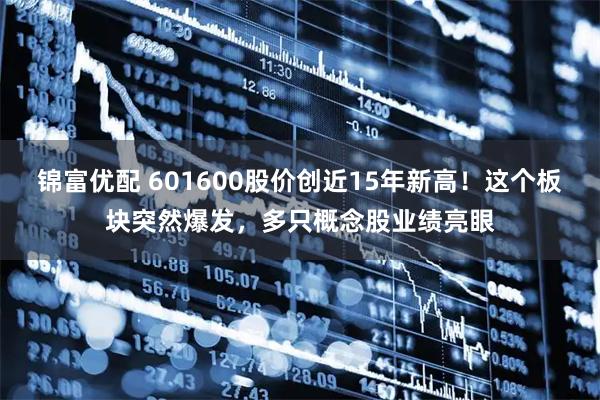 锦富优配 601600股价创近15年新高！这个板块突然爆发，多只概念股业绩亮眼