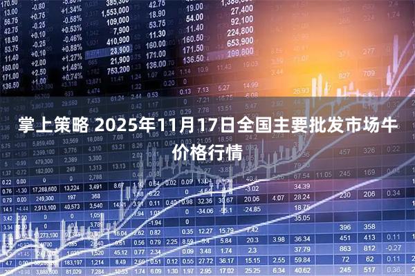 掌上策略 2025年11月17日全国主要批发市场牛价格行情