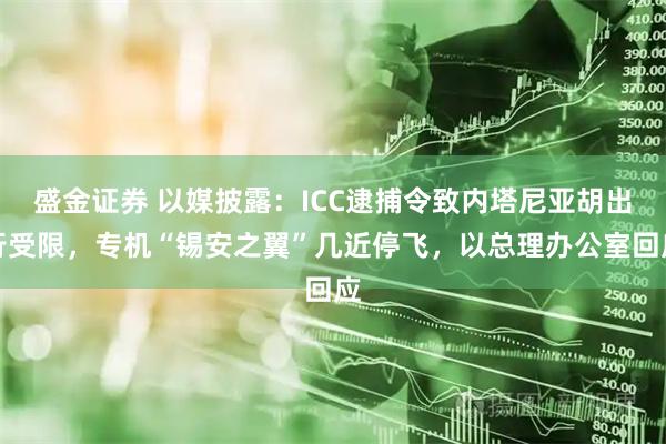 盛金证券 以媒披露：ICC逮捕令致内塔尼亚胡出行受限，专机“锡安之翼”几近停飞，以总理办公室回应